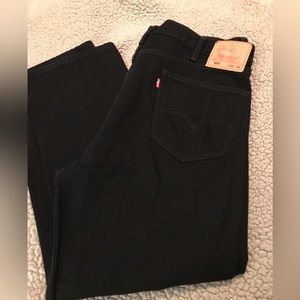 Levi’s Men’s 505 42X29 Black Jeans